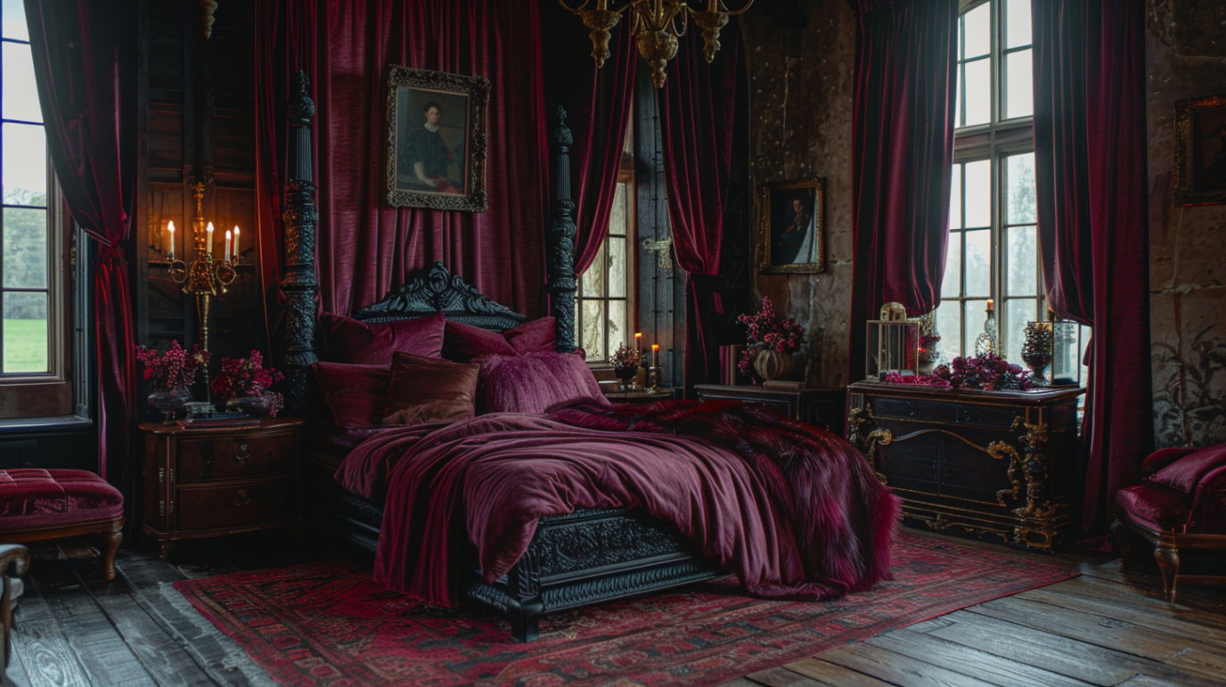 Vamp Romantic Interior: How to Live Inside a Dark Fairytale